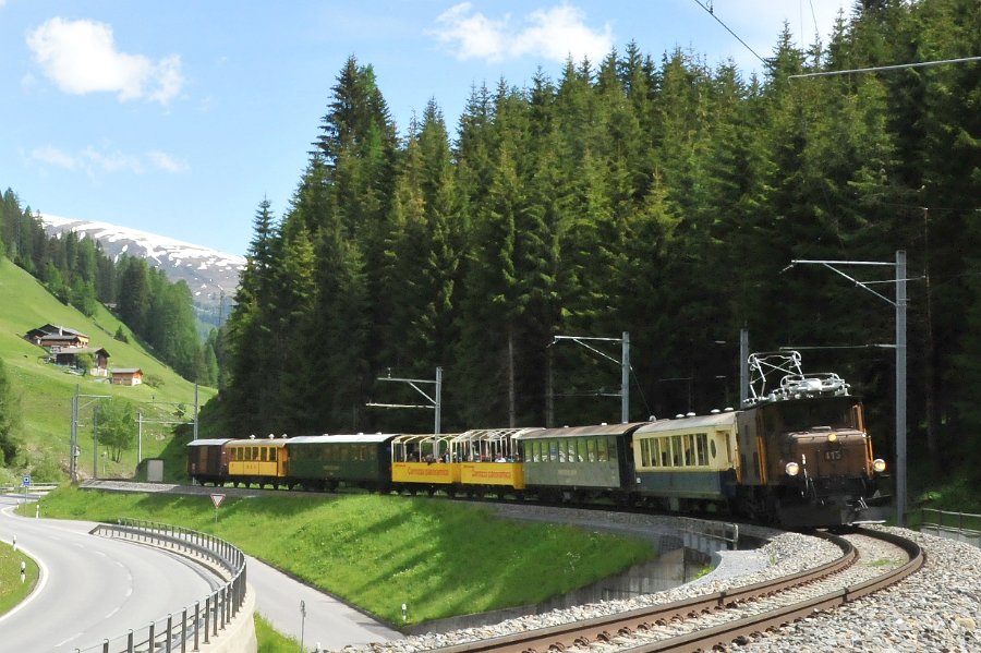 2019.06.11 RhB Ge 6-6 I 415 Krokodil von Davos nach Filisur und zurück (9)